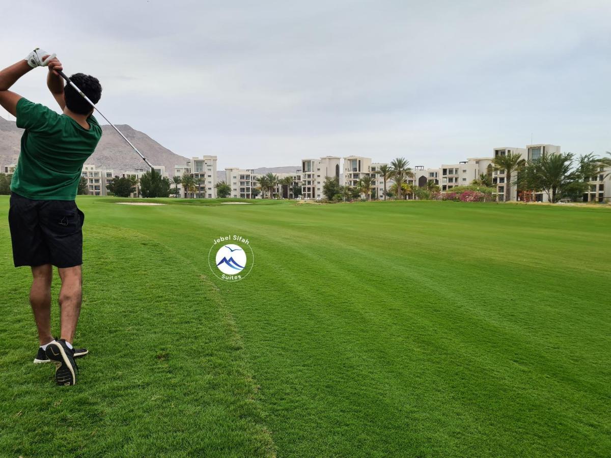 Jebel Sifah Golf Lake Apartments As Sifah Bagian luar foto